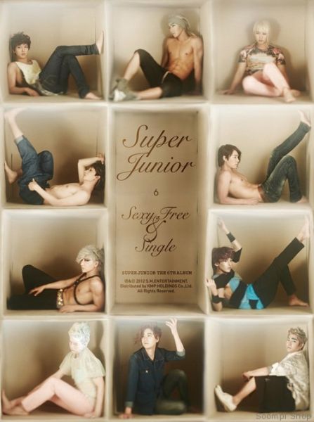 Super Junior-Sexy, Free & Single (Vol.6) [TYPE-B] (+Poster)